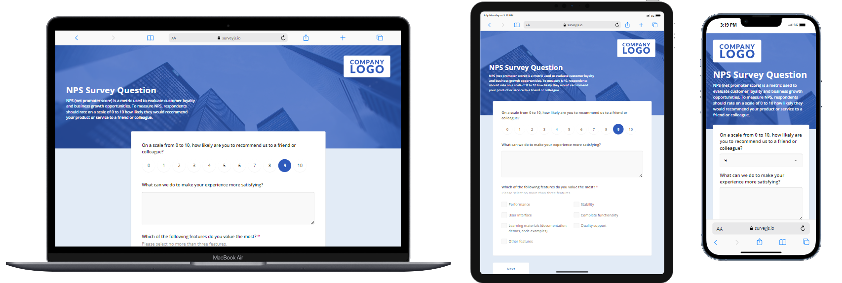 Responsive Form Preview